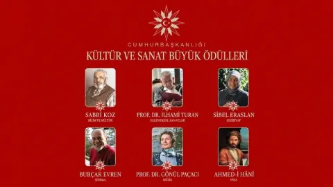 2026 Cumhurbaşkanlığı Kültür ve Sanat Büyük Ödülleri'nin sahipleri belli oldu
