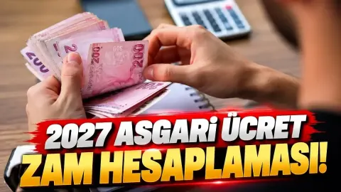 2027 ASGARİ ÜCRET NE KADAR OLUR? Asgari ücret zammı hesaplama: Yüzde 20, 25, 30 zam oranına göre asgari ücret ne kadar olacak?