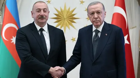 Aliyev'den Erdoğan'a 29 Ekim tebriği!
