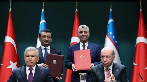 Bakan Bolat: Özbekistan ile 5 milyar dolarlık ticaret hacmi hedefi için somut adımlar attık