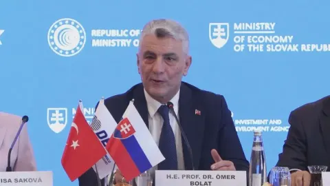 Bolat: Made in Europe konusunda Slovakya Türkiye'yi destekliyor