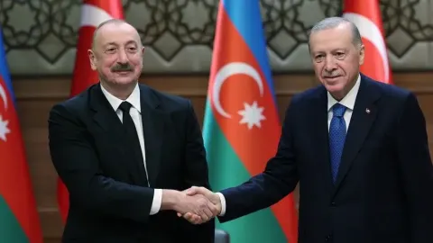 Cumhurbaşkanı Erdoğan, Azerbaycan Cumhurbaşkanı Aliyev ile telefonda görüştü