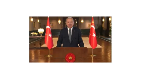 Cumhurbaşkanı Erdoğan'dan 29 Ekim Cumhuriyet Bayramı mesajı