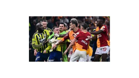 Derbide utandıran görüntüler!