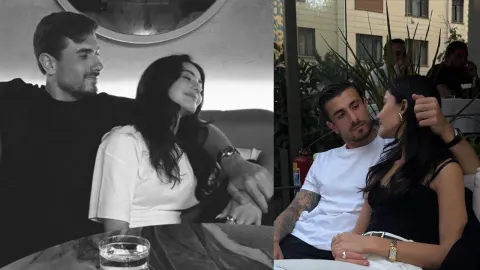 Dorukhan Toköz, sevgilisi Helin Kandemir'i paylaştı