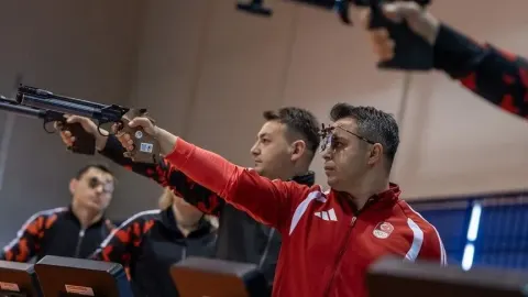 Dünya şampiyonu atıcı Yüzbaşı İsmail Keleş, hedefini Los Angeles olimpiyatlarına çevirdi