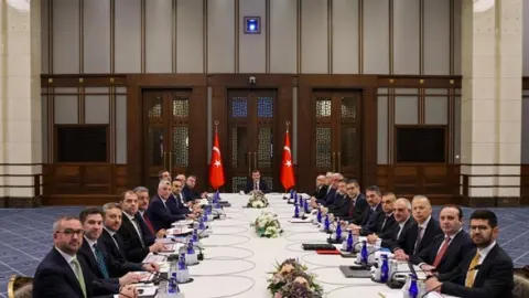 Ekonomi Koordinasyon Kurulu Beştepe'de toplandı