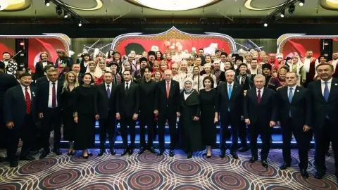 Emine Erdoğan'dan Cumhuriyet Bayramı ve TDT Zirvesi kapsamındaki resmi yemeğe ilişkin paylaşım