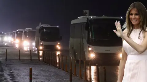 First Lady devreye girmişti. Oleşki'de sivil tahliye operasyonu