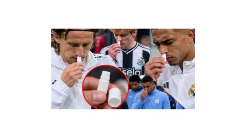 Futbolcuların maç öncesi kokladığı küçük tüplerin sırrı ortaya çıktı