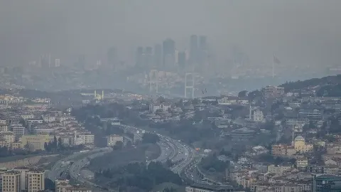 İstanbul'da hava kirliliği eylülde yüzde 3 arttı
