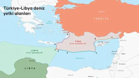 KKTC, Libya Temsilciler Meclisinin deniz yetki muhtırasını onaylamasını memnuniyetle karşıladı