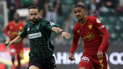 Kocaelispor 1-2 Göztepe (Süper Lig maçı özeti)