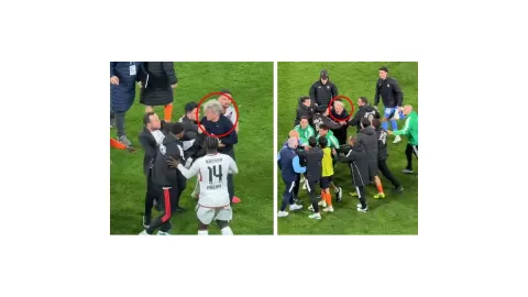 Maç sonu olay! Nuri Şahin ve Orhan Ak kavganın eşiğine geldi