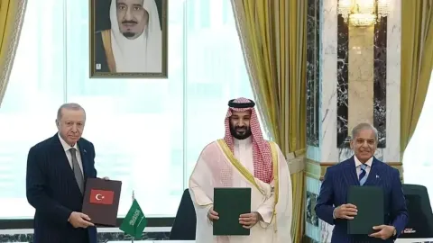 Mekke Anlaşması Meclis'e sunuldu