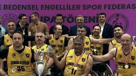 Namağlup şampiyon tekerlekli sandalye basketbol takımının hedefi Süper Lig