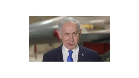 Netanyahu'dan tedirgin eden çıkış! Mesajı savaş uçaklarının önünde verdi