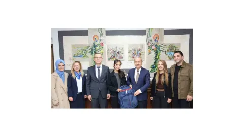 Safranbolulu öğrenci Buğlem Batur MEB'in resim yarışmasında Türkiye birincisi oldu