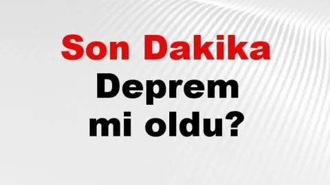 Son dakika Kırklareli'de deprem mi oldu? Az önce deprem Kırklareli'de nerede oldu? Kırklareli deprem Kandilli ve AFAD son depremler listesi 19 Ekim 2026