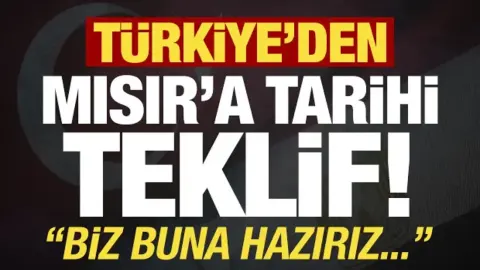Son dakika: Türkiye'den tarihi Mısır çıkışı! MSB teklifi duyurup 'hazırız' mesajını verdi