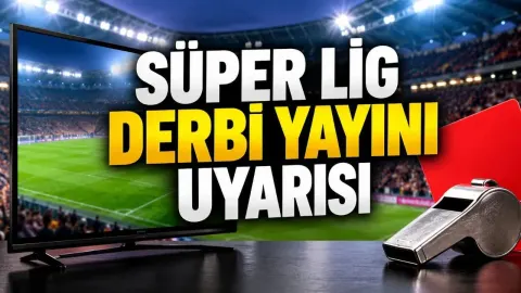 Süper Lig derbisi için TRT 1 iddiası gerçeği yansıtmıyor