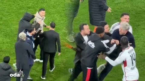 Süper Lig'de Orhan Ak ile Nuri Şahin kavga etti