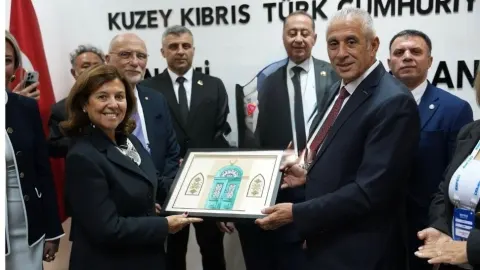 Taçoy, İstanbul Sanayici ve İş İnsanları Dernekleri Federasyonu heyetini kabul etti: İş birliği ele alındı