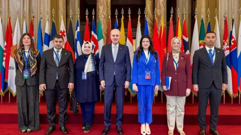 TBMM Başkanı'nın diplomasi trafiği Roma'da sürüyor