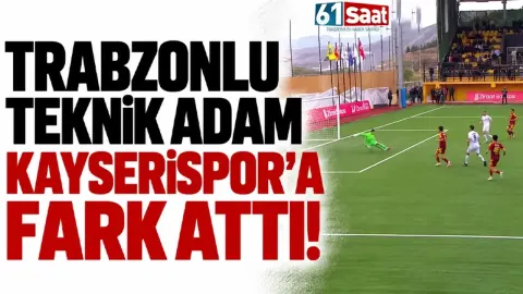 Trabzonlu teknik adam Süper Lig ekibine fark attı!