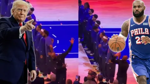 Trump bu defa LeBron James'i hedef aldı. "Özür dilemeli"