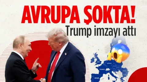 Trump'tan Avrupa'ya şok: Rusya'ya yaptırımlar askıya alındı