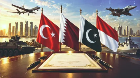 Türkiye öncülüğünde 4 ülkeden savunmada yakın iş birliği