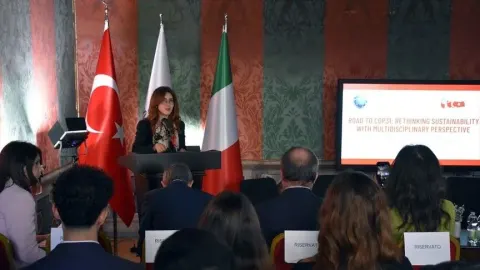 Türkiye'nin ev sahipliği yapacağı COP31, Roma'daki panelde kapsamlı ele alındı