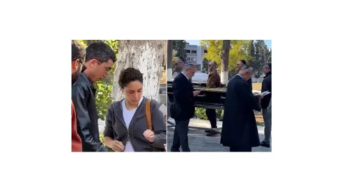 Ünlü şarkıcı Can Bonomo'nun babası son yolculuğuna uğurlandı